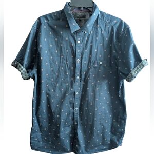 Ted Baker Button Up T-shirt